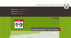 Desktop Screenshot of grossolbersdorf.de